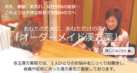 オーダーメイド漢方薬